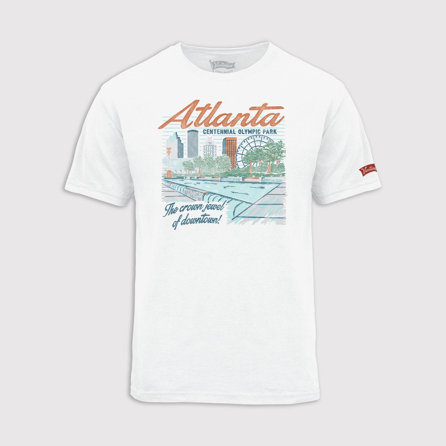 Washed Scene Tee - Atlanta