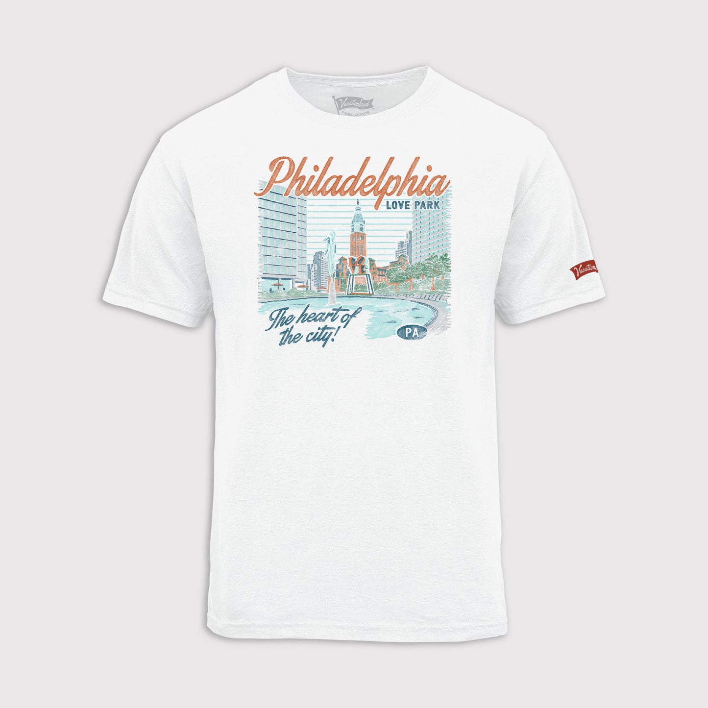 Washed Scene Tee - Philadelphia