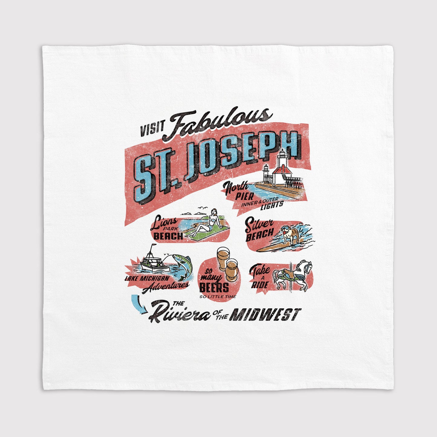 Guided Tour Kitchen Towel - St. Joseph