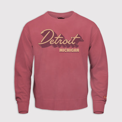 Filled Out Crewneck - Detroit