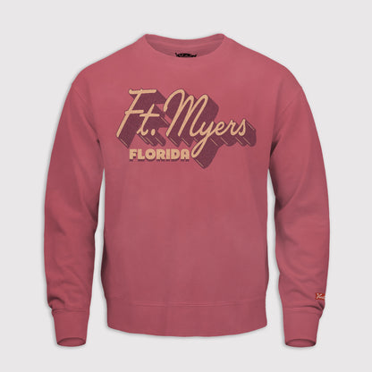 Filled Out Crewneck - Ft. Myers