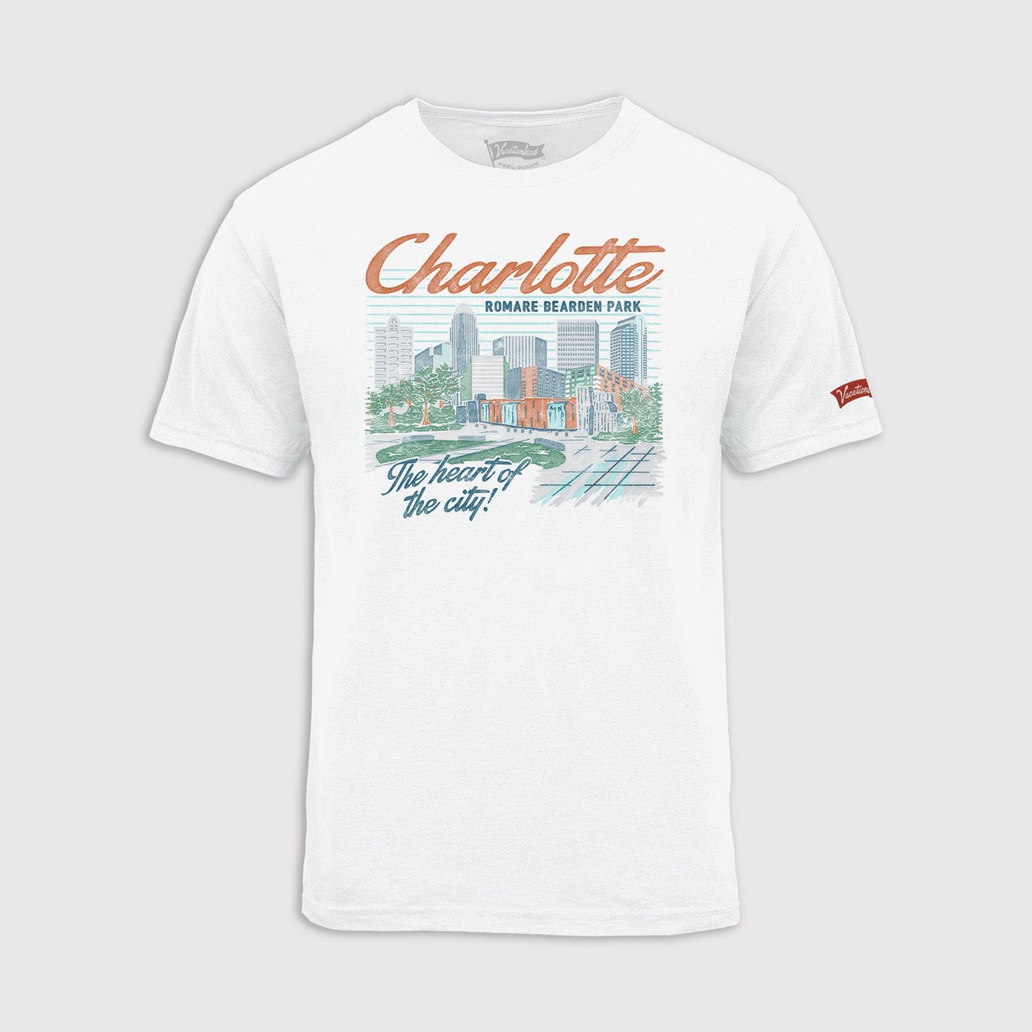 Washed Scene Tee - Charlotte