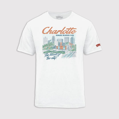 Washed Scene Tee - Charlotte