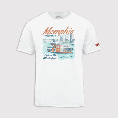 Washed Scene Tee - Memphis