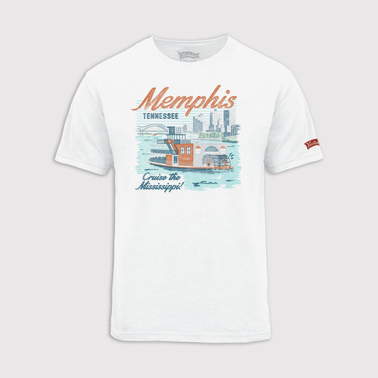 Washed Scene Tee - Memphis