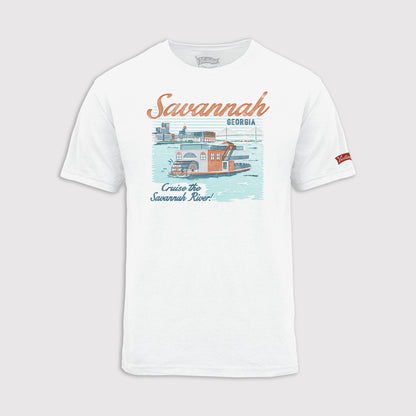 Washed Scene Tee - Savannah