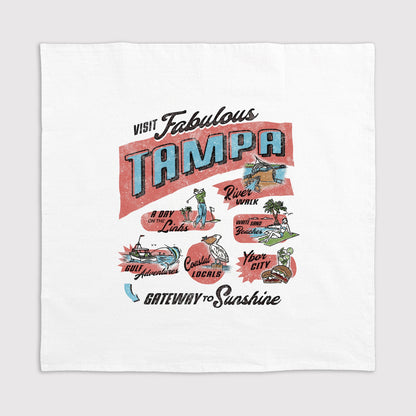 Guided Tour Kitchen Towel - Tampa