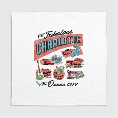 Guided Tour Kitchen Towel - Charlotte