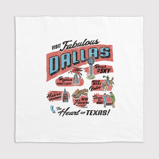 Guided Tour Kitchen Towel - Dallas