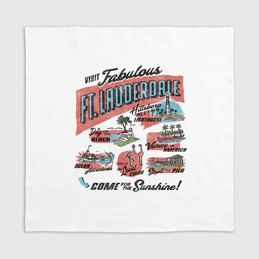 Guided Tour Kitchen Towel - Ft. Lauderdale