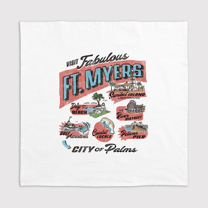 Guided Tour Kitchen Towel - Ft. Myers