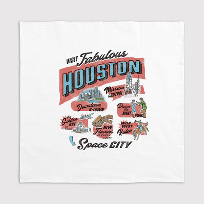 Guided Tour Kitchen Towel - Houston