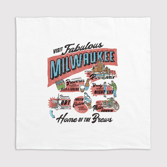 Guided Tour Kitchen Towel - Milwaukee