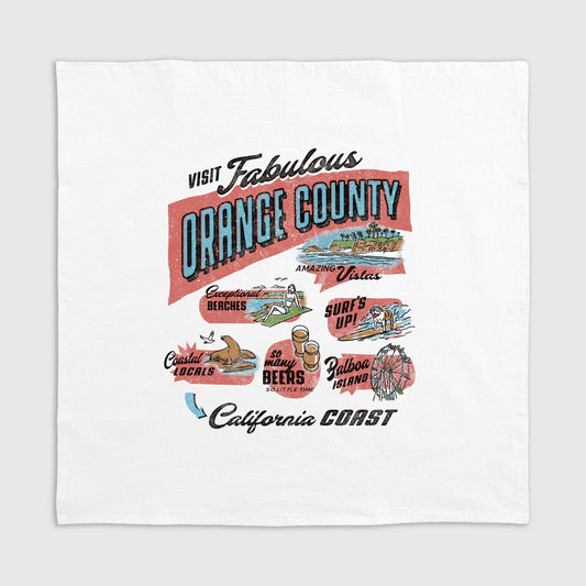 Guided Tour Kitchen Towel - Orange County