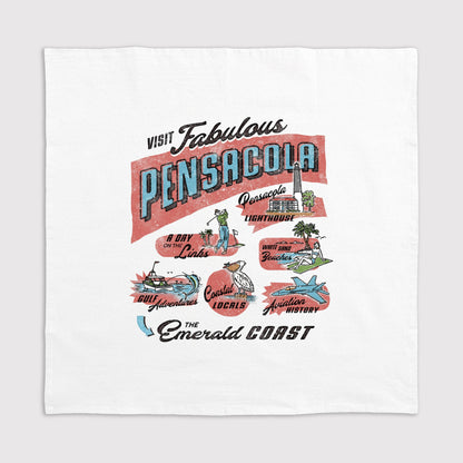 Guided Tour Kitchen Towel - Pensacola