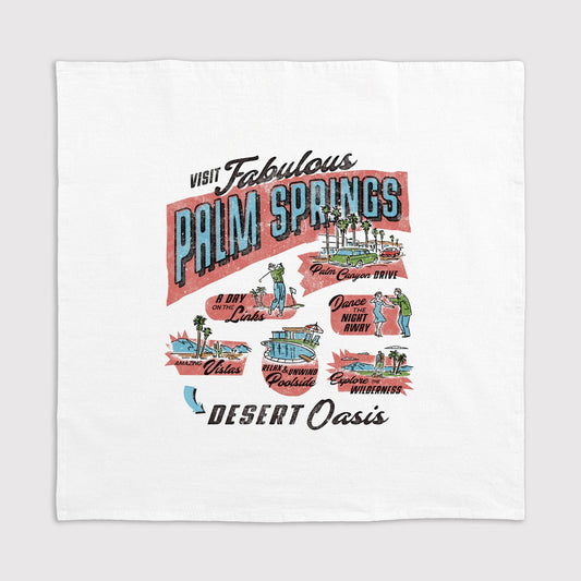 Guided Tour Kitchen Towel - Palm Springs