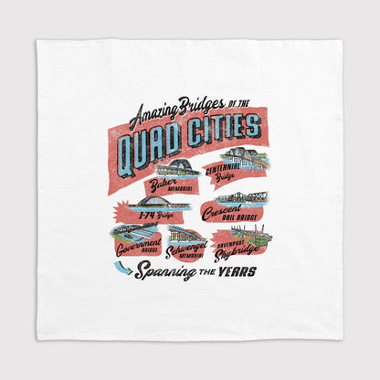 Guided Tour Kitchen Towel - Quad Cities