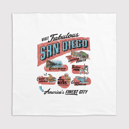 Guided Tour Kitchen Towel - Lake Tahoe