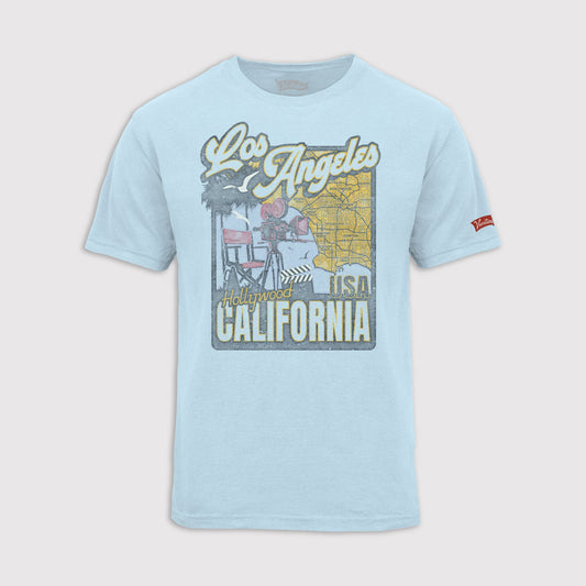 Mapped Roads Tee - Los Angeles