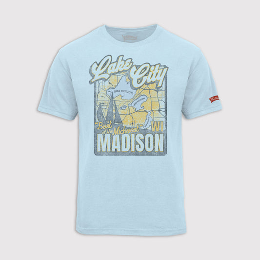 Mapped Roads Tee - Madison