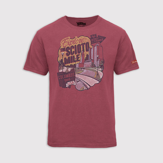 Title Cloud Tee - Columbus