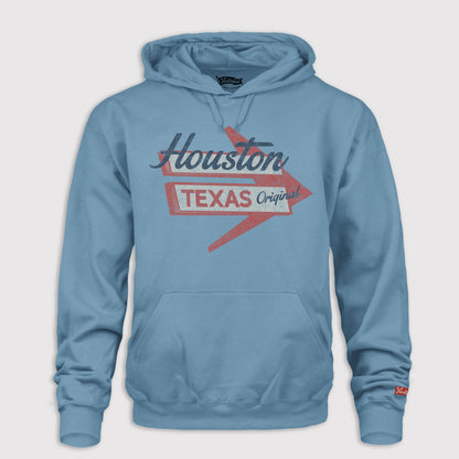 Motel Sign Hoodie - Houston