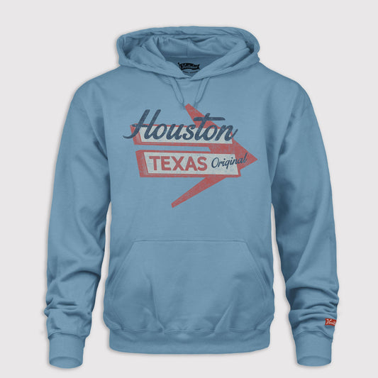 Motel Sign Hoodie - Houston